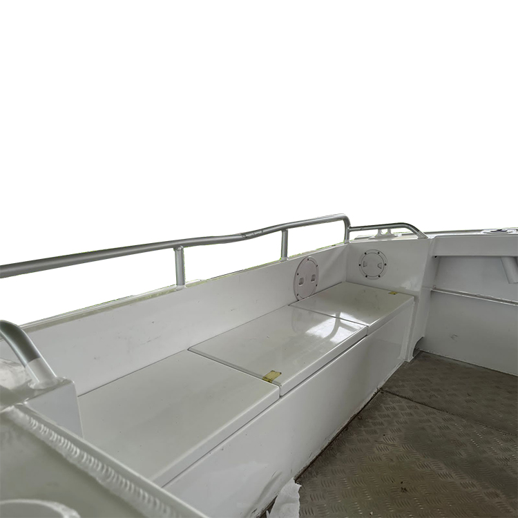 Barco de aluminio para aguas poco profundas con pintura duradera